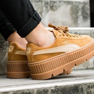 Puma x Fenty Suede Creepers in Sand